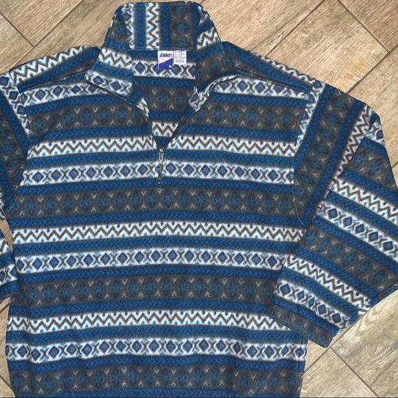 Vintage BIKE pullover all over pattern fleece - Picture 13 of 14